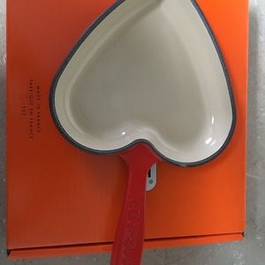Le Creuset 6” Heart Shape Skillet